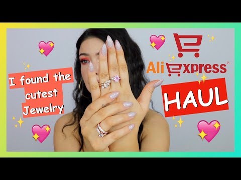 ALIEXPRESS Jewelry Haul Part 1 | Everything is so CUTE | v e r a