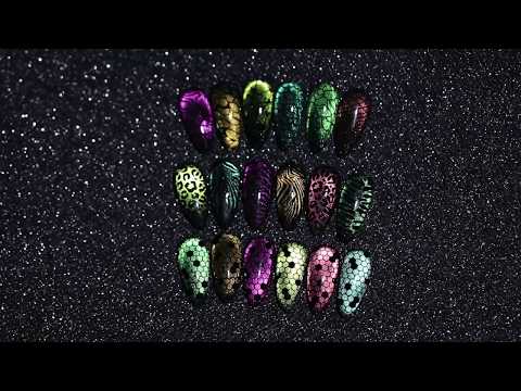 How to do kinds of designs with cat eye gel? Just watch here!