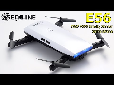 Eachine E56 720P WIFI FPV Selfie Drone With Gravity Sensor Mode Altitude Hold RC Quadcopter RTF