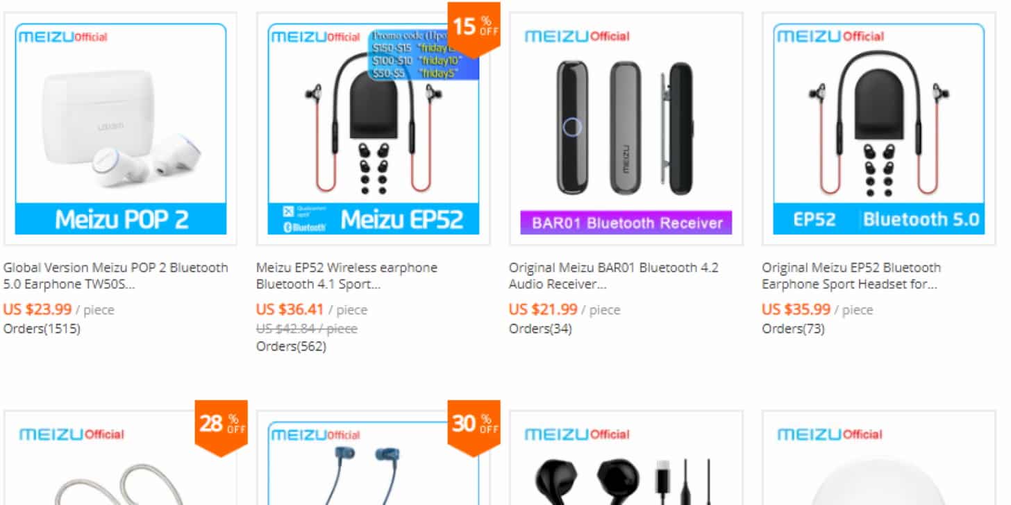 get coupons MEIZU Official Store