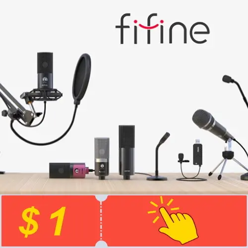 coupons from FIFINE Official Store