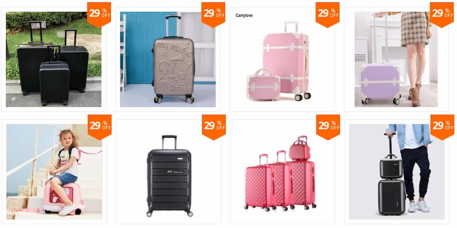 get coupons Carrylove luggage Store