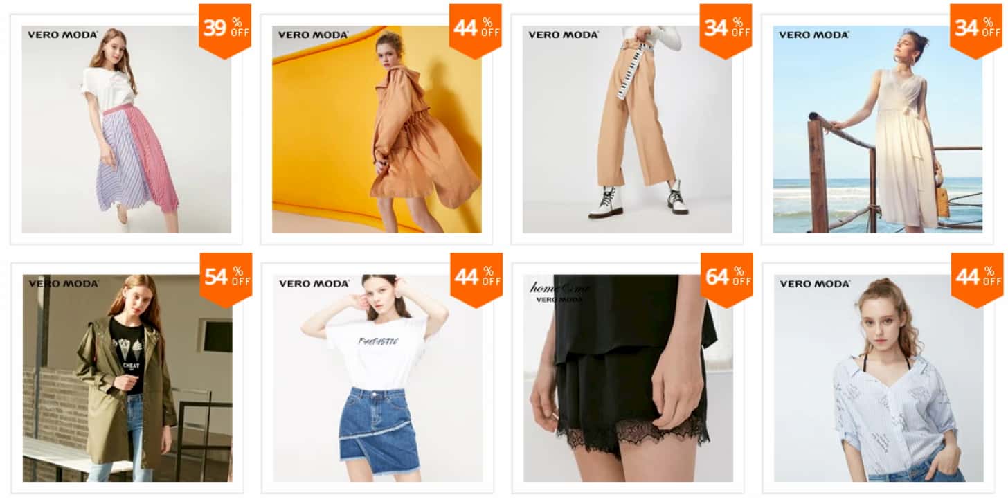 купоны от Vero Moda Official Store на Алиэкспресс