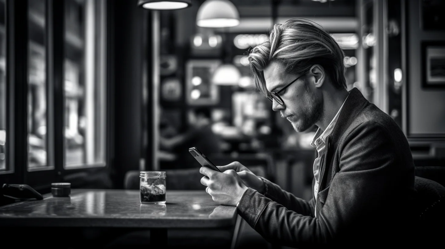 Un Belge consulte une déclaration en douane au téléphone