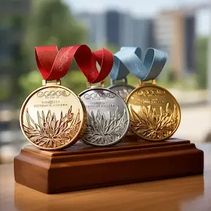 Three Aliexpress official rating medals