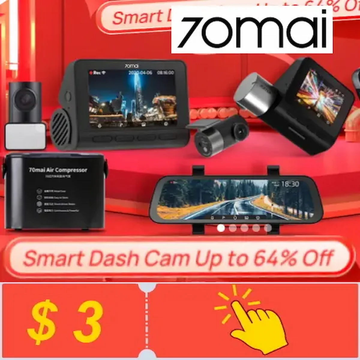 70mai Official Store Products Display