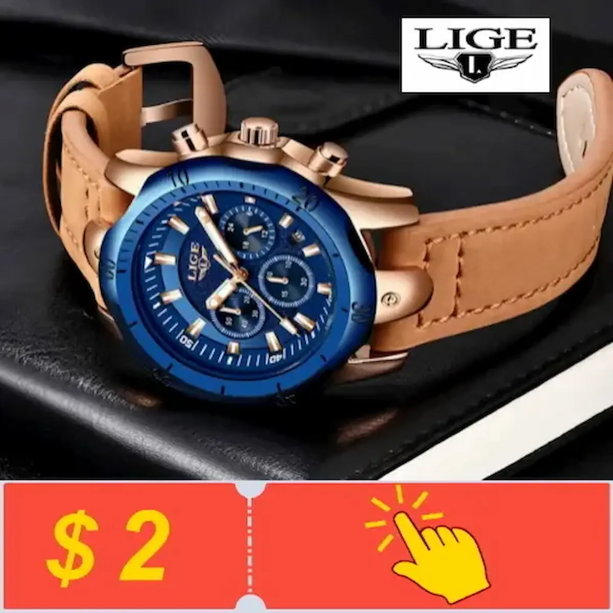 LIGE Official Store Luxury Watches Display