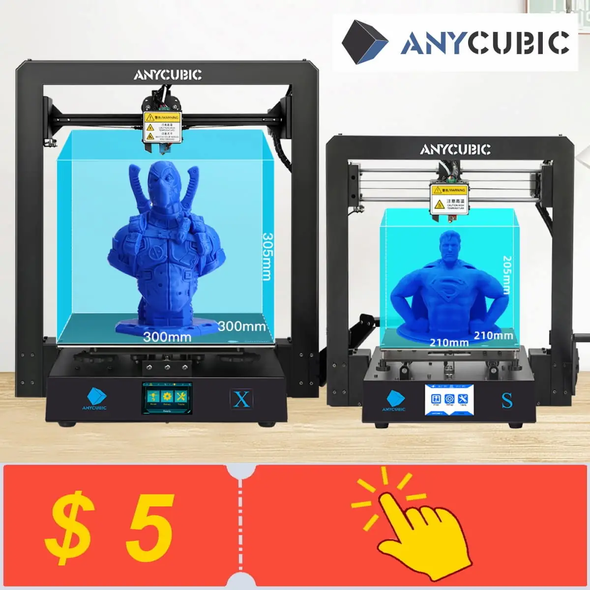 ANYCUBIC Official Store 3D Printers