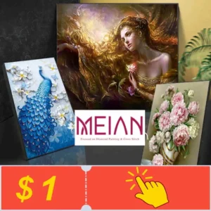 Meian Official Store Embroidery Kits