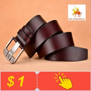 NO. ONEPAUL Official Store Men's Belts