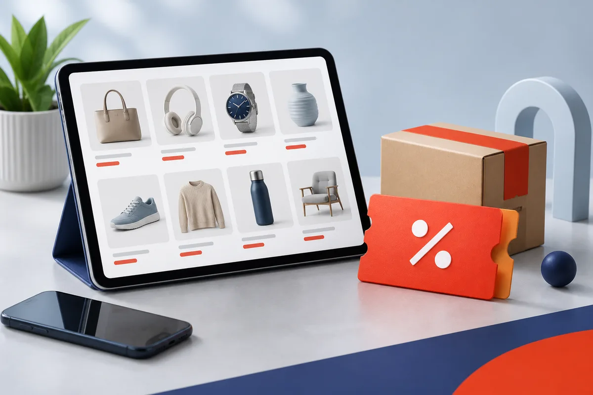 Generic AliExpress Official Store shopping guide illustration for XP-PEN